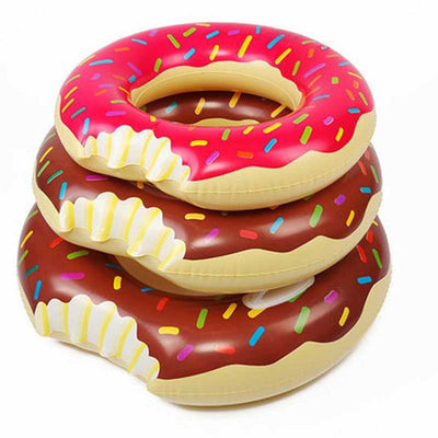 Summer Water Inflatable Donut Swimming Ring Outdoor PVC elwady1