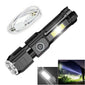 Flashlight Strong Light Rechargeable Zoom elwady1