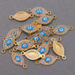 lucky eye pendant 16 types 6 pieces  eyes Diy jewelry accessories elwady1