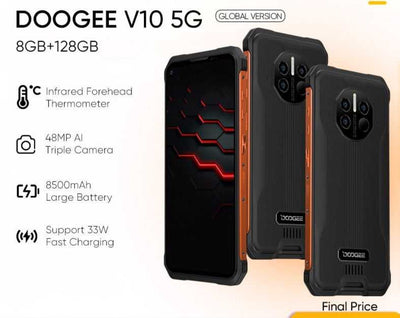 DOOGEE V10 Dual 5G Rugged Phone 8500mAh elwady1