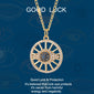 Blue Eye Pendant Long Stainless Steel Gold Color Chain elwady1