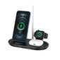 Fast Wireless Charger 3 in 1 15W Qi Charging Dock Station For iPhone elwady1